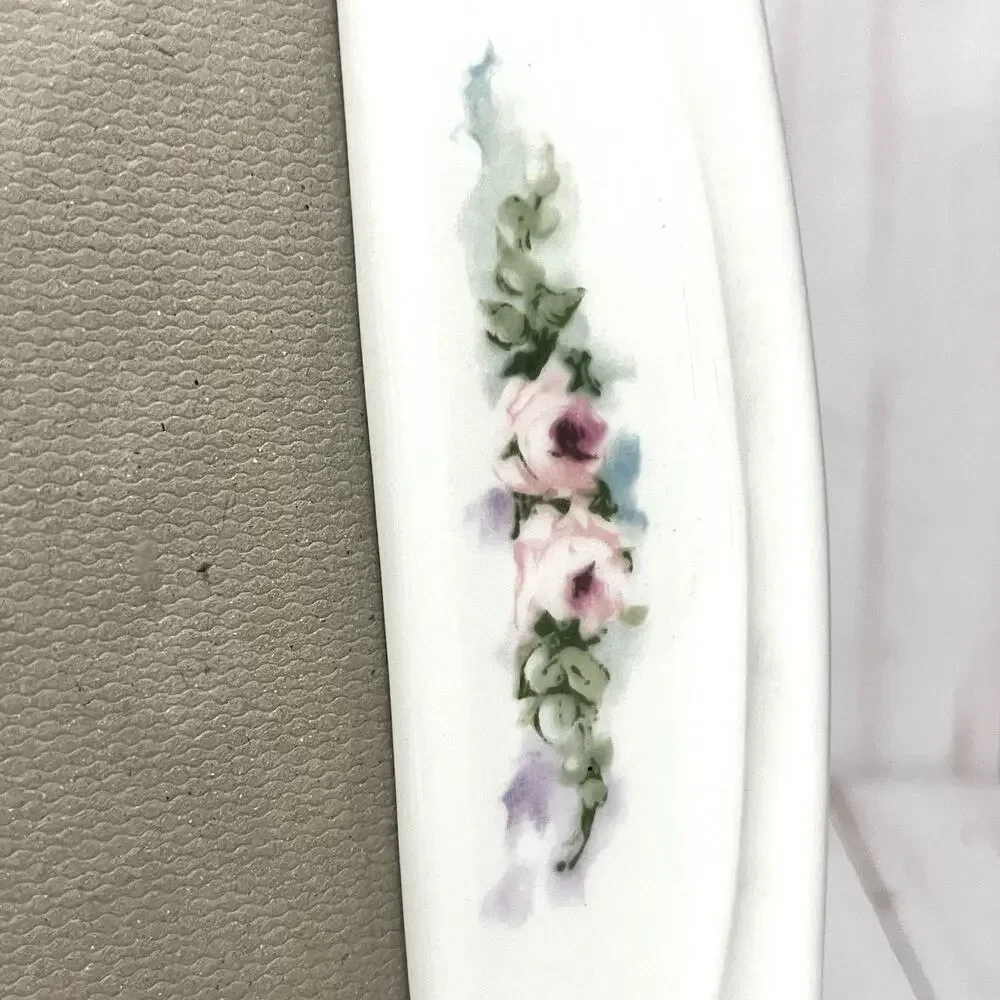Terragrafics Vintage Frame Ceramic Porcelain Rose Cottage Core Shabby Chic